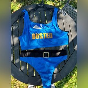 Sexy Busted Cop Police Officer Halloween Costume